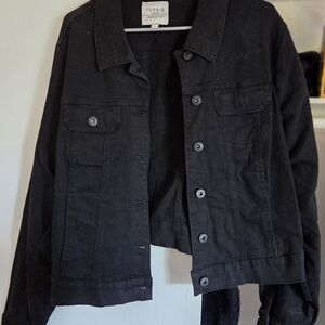 Torrid Black Denim Jacket